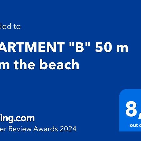Apartment "B" 50 M From The Beach زادار المظهر الخارجي الصورة