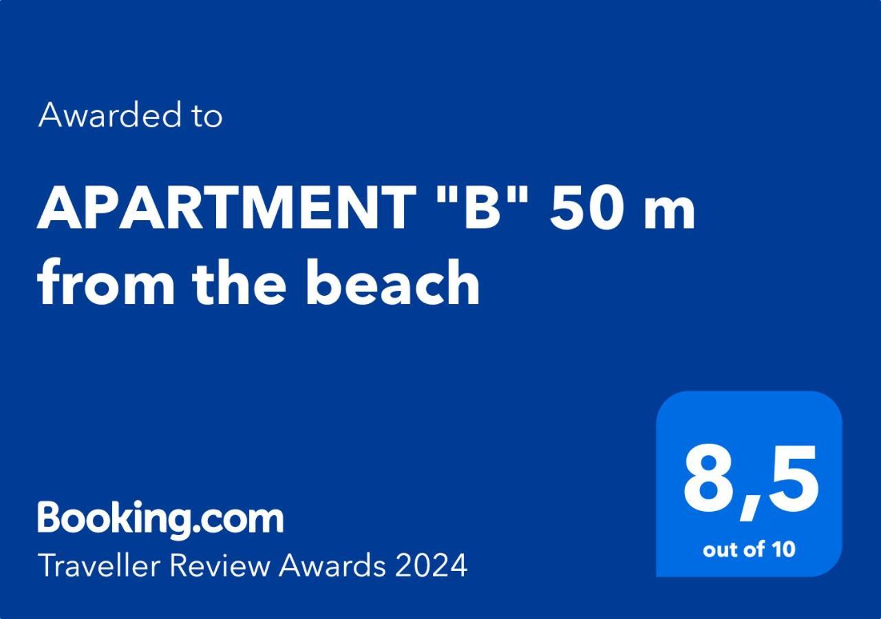 Apartment "B" 50 M From The Beach زادار المظهر الخارجي الصورة